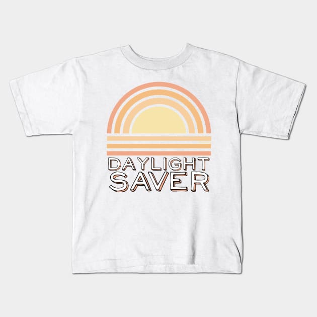 Daylight Saver Kids T-Shirt by TheBadNewsB